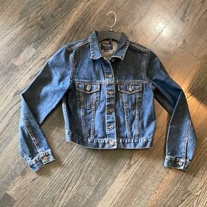 American Eagle Outfitters cropped denim jacket